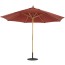11' Wood Market Umbrella Deluxe 